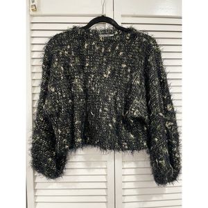 Bryn Walker Green Knitted Sweater